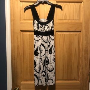 Black and White Dress